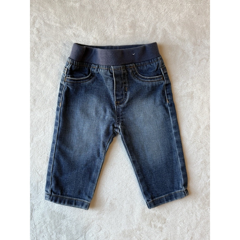 Garanimals Infant Baby New Born Pants Pant 3-6M Denim Jeans Pockets Casual Jean
